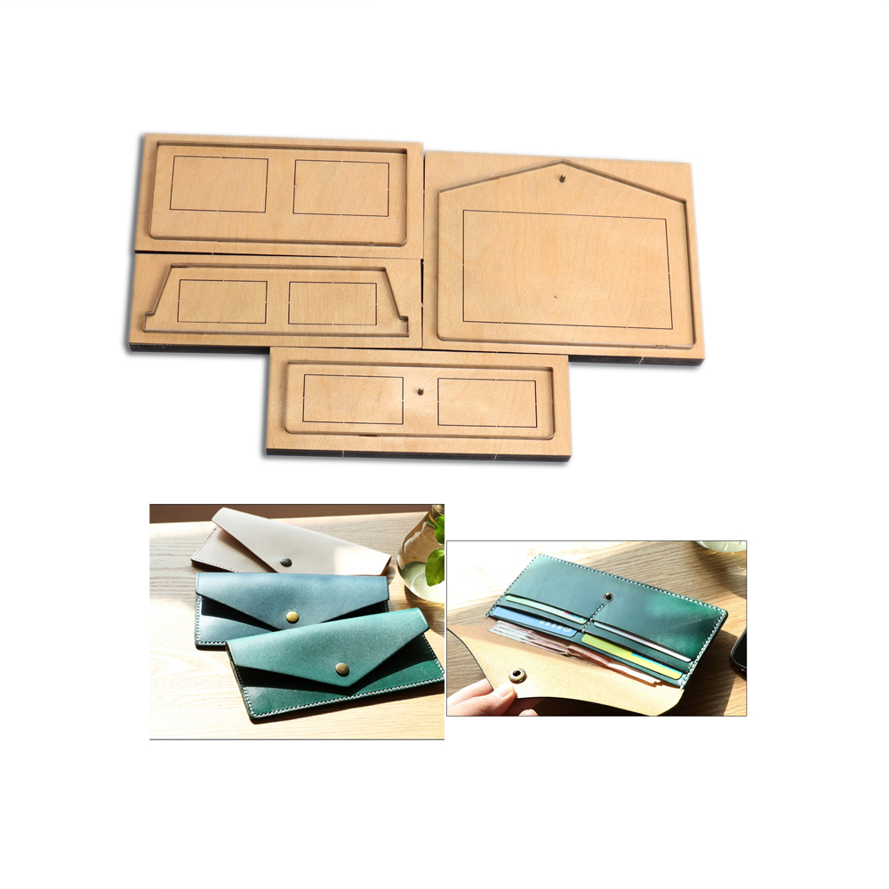 Leatherwork Punch - Bricolage artisanat du cuir long portefeuille