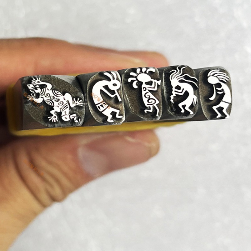 Leatherwork Punch - Outil d'estampage en métal de conception