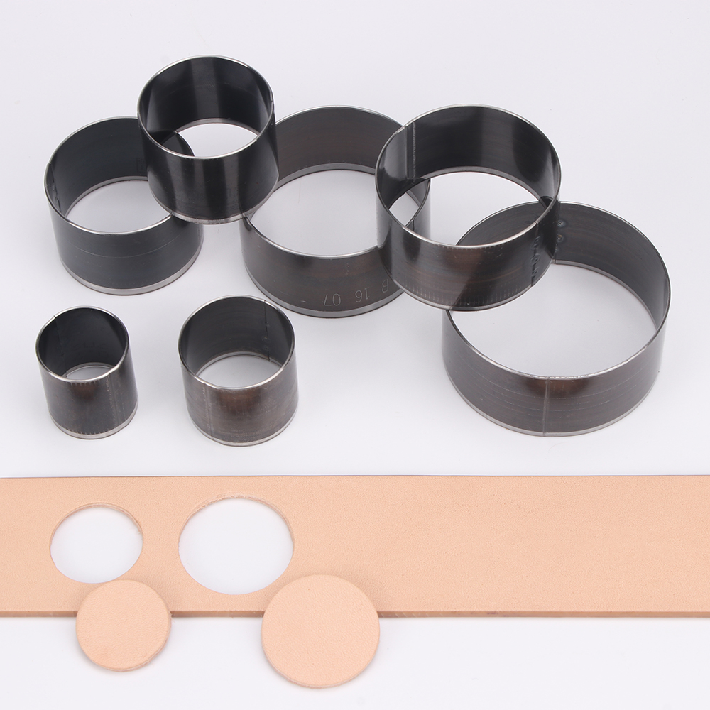 Leatherwork Tool Kit - Lot de 7 matrices de poinçonnage