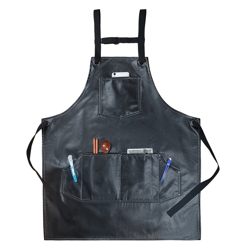 Leatherwork Apron - Bretelles de Serveur en Cuir Souple