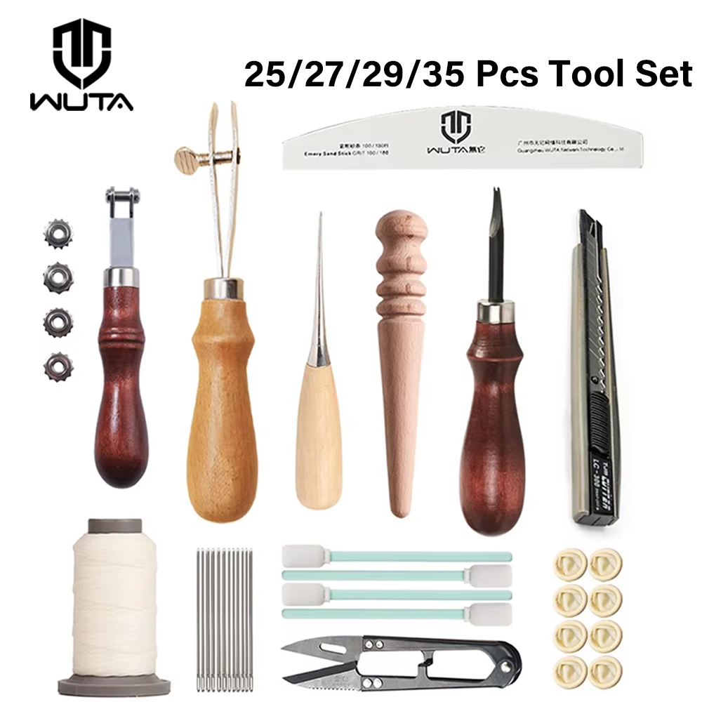 Leatherwork Punch - WUTA Kit d'outils d'artisanat du cuir