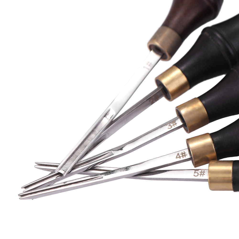 Leather Edge Beveler - Biseautoirs professionnels pour bords de cuir,