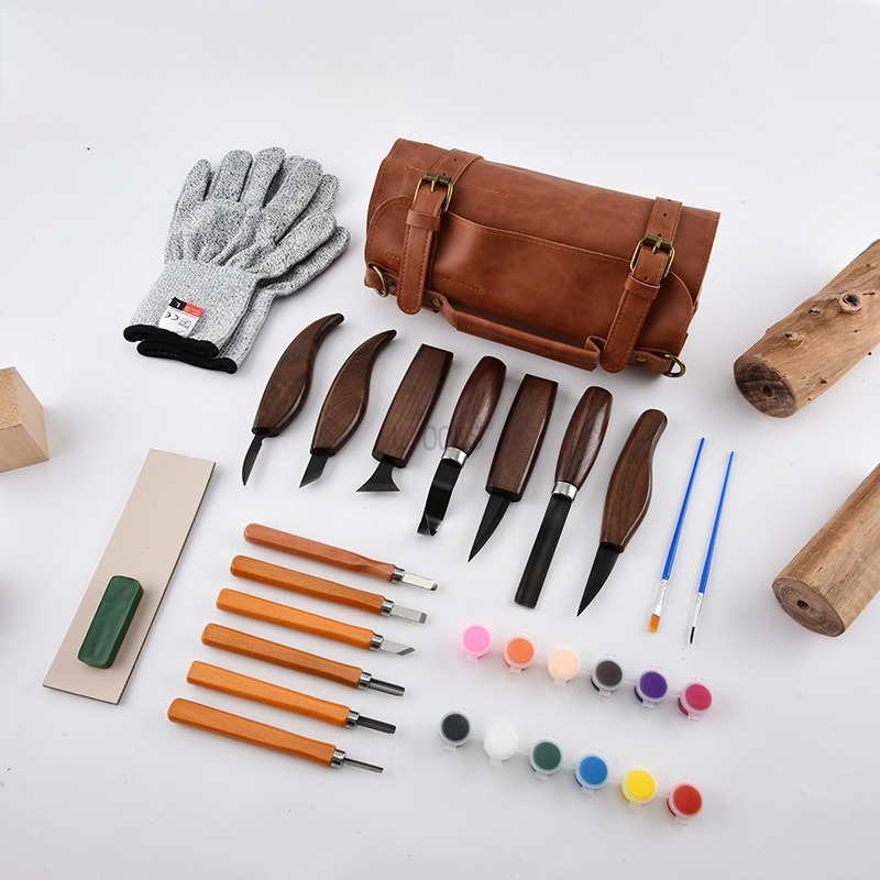 Kit de sculpture sur bois, ens - Beginner Leatherwork Kit avis et prix