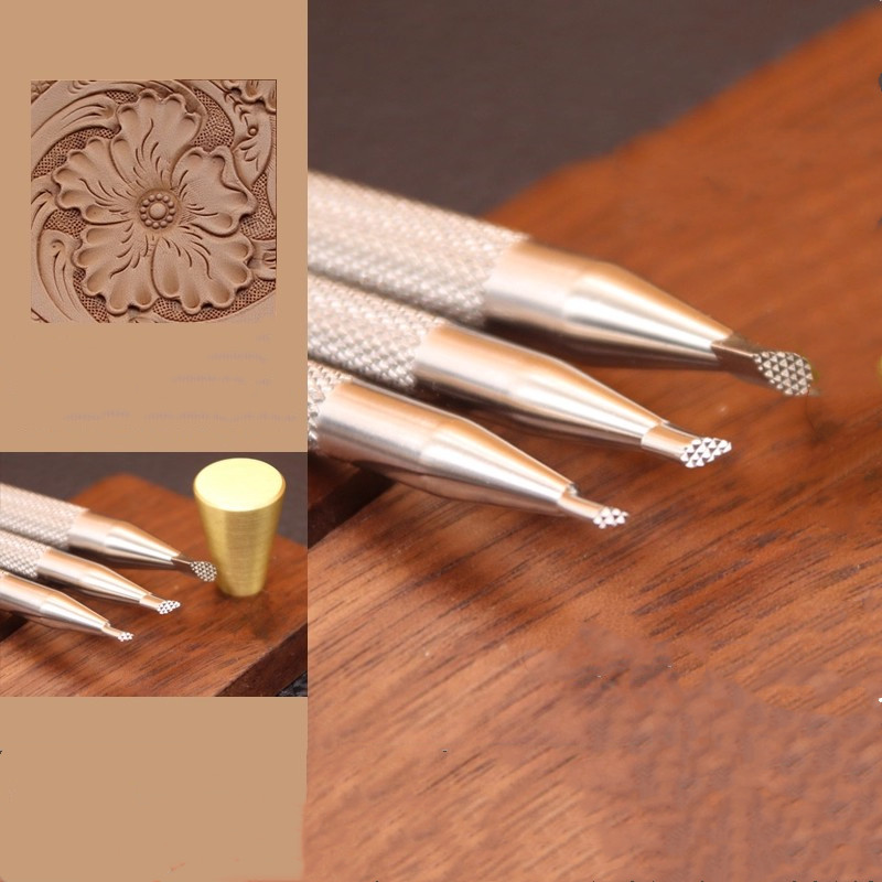 Ensemble de tampons de fond Ar - Leatherwork Tool Kit avis et prix