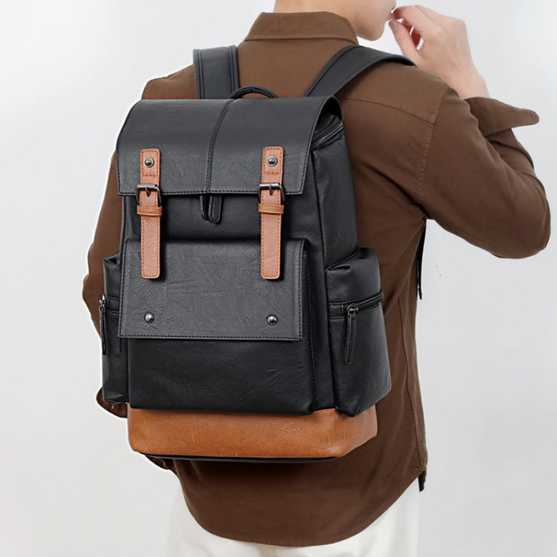 Nouveau sac à dos en cuir vint - Leather Work Bag avis et prix