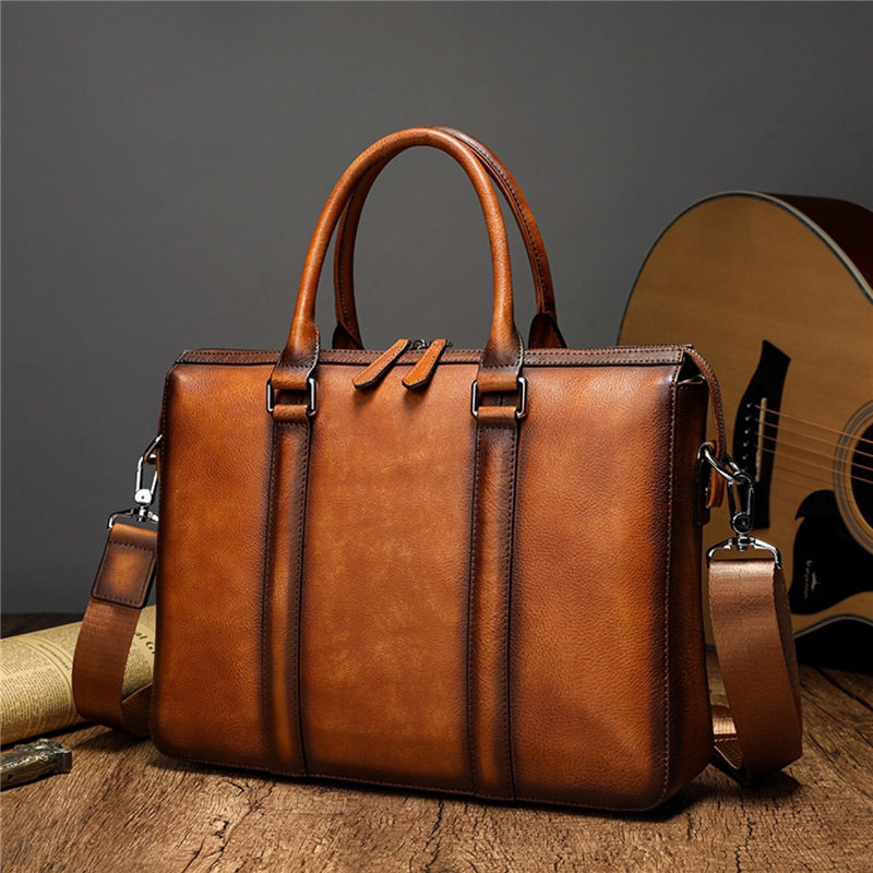 Porte-documents en cuir pleine - Leather Work Bag avis et prix