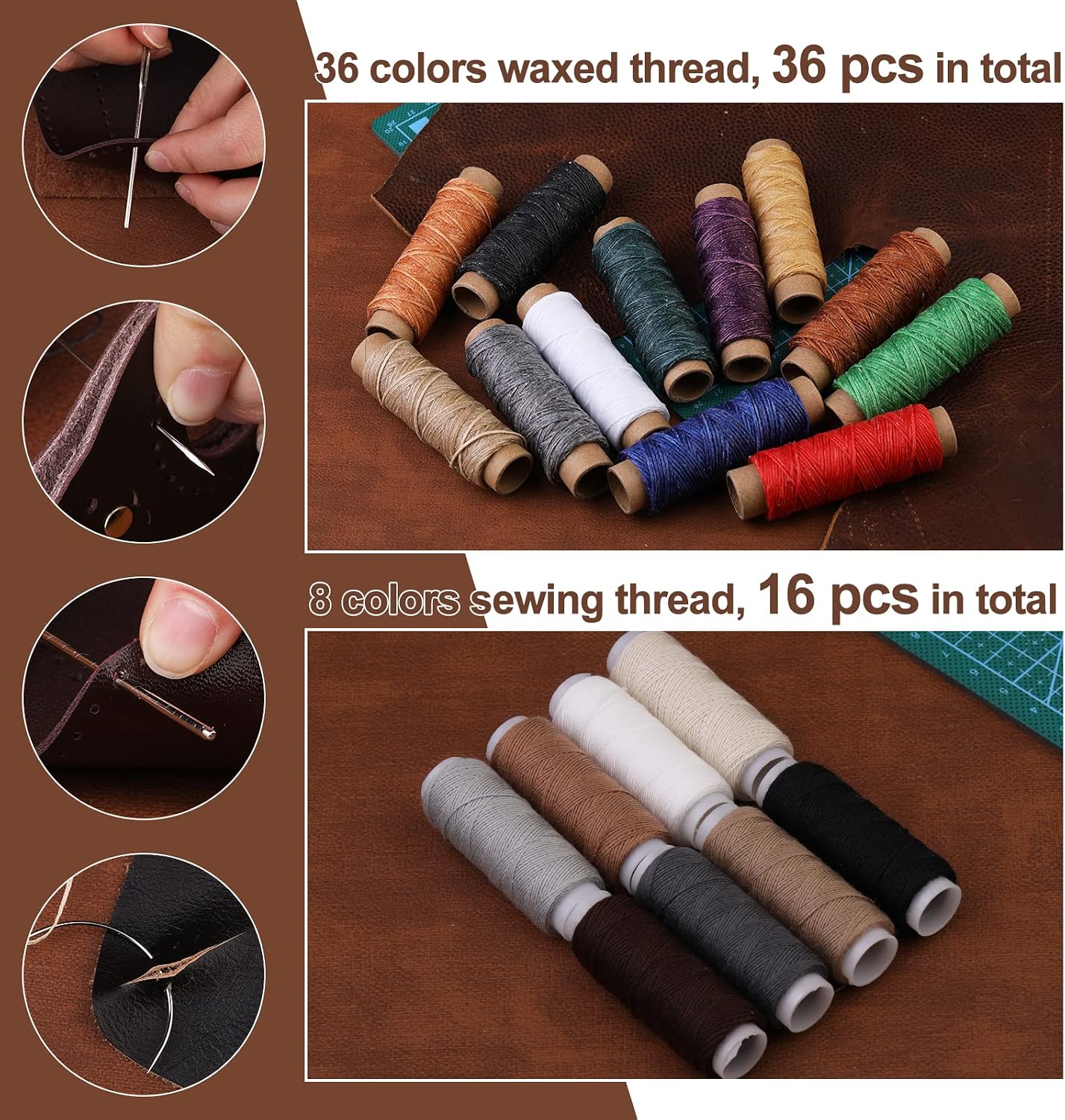 Kit d'outils de travail du cui - Beginner Leatherwork Kit avis et prix