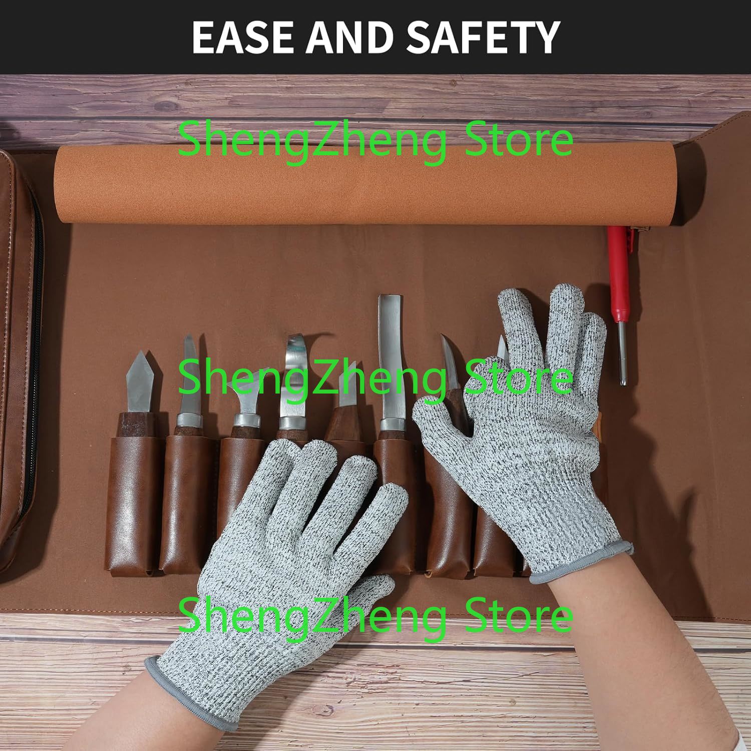 Kit d'outils de sculpture sur  - Beginner Leatherwork Kit avis et prix