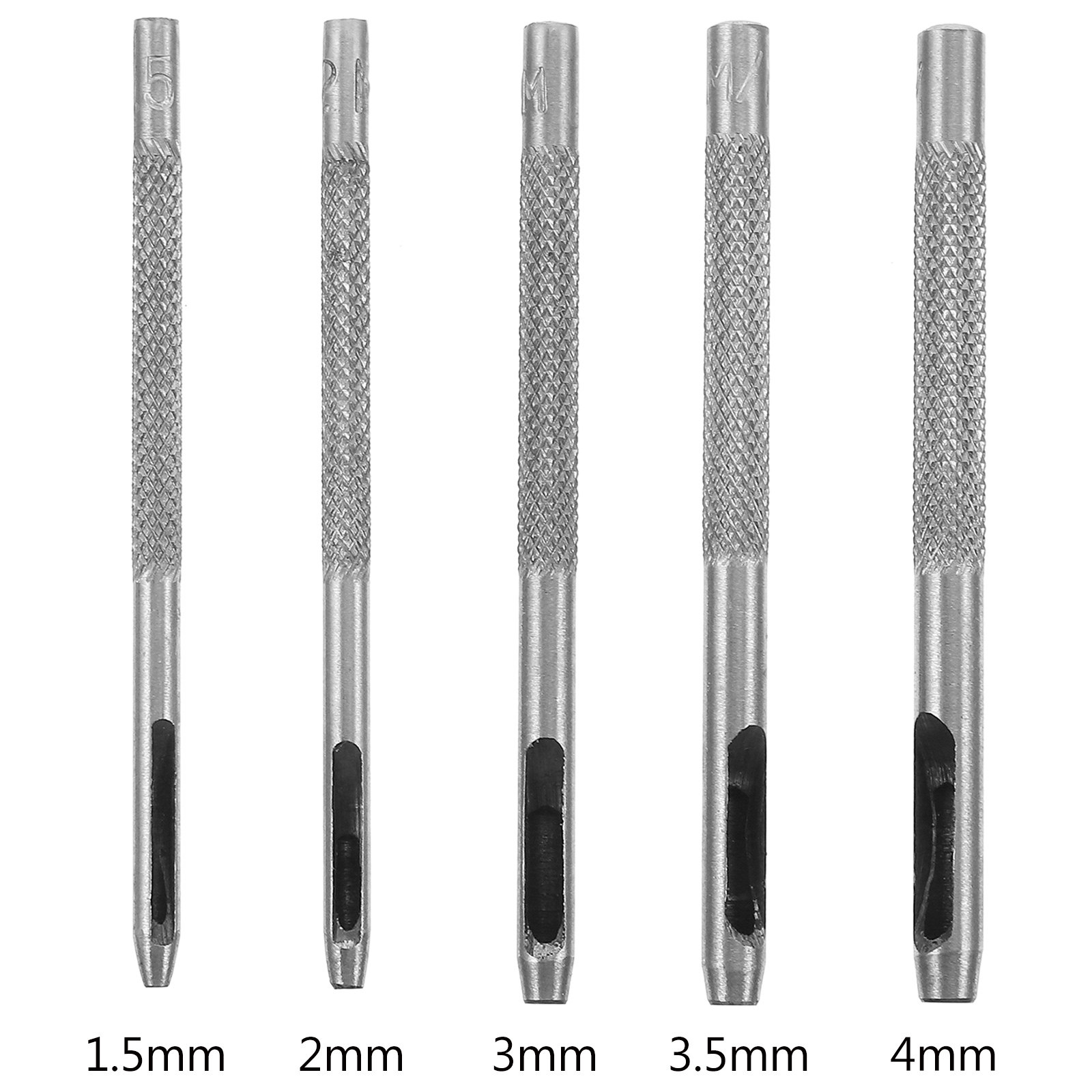 Ensemble de 5 poinçons creux r - Leatherwork Hole Punch avis et prix