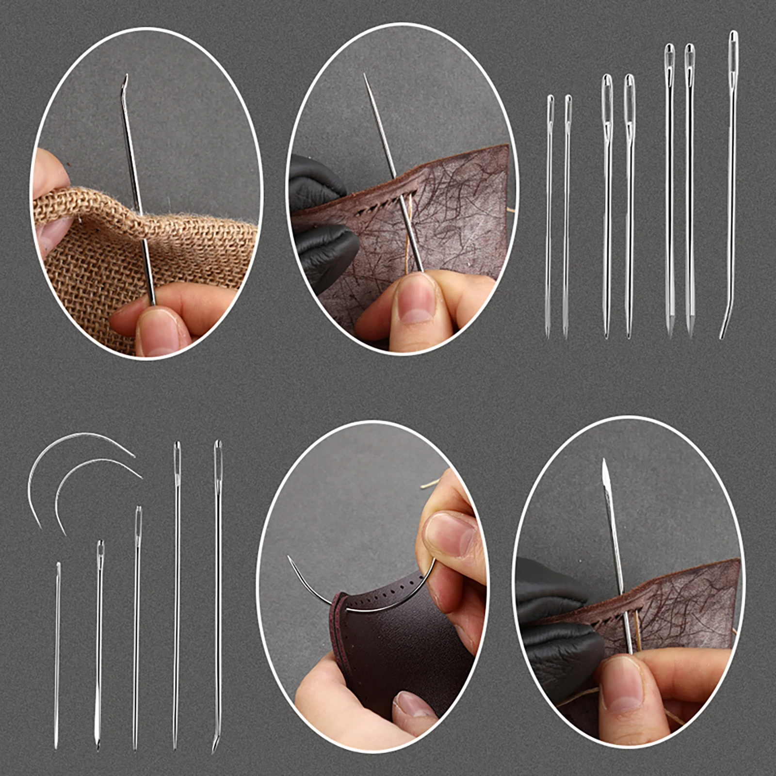 Kit de couture en cuir orange, - Leatherwork Tool Kit avis et prix