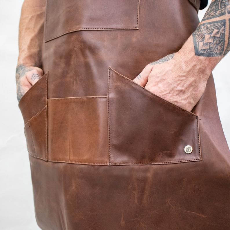 Tablier de travail en cuir PU  - Leatherwork Tattoo avis et prix