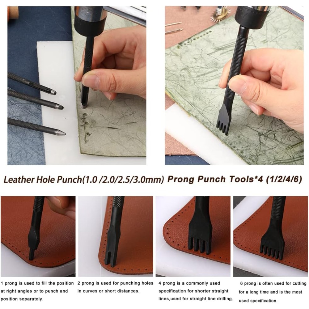 Outils de travail du cuir Kit  - Beginner Leatherwork Kit avis et prix