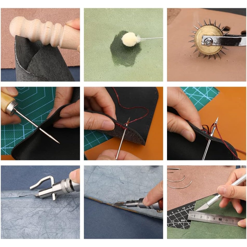 Outils de travail du cuir Kit  - Beginner Leatherwork Kit avis et prix