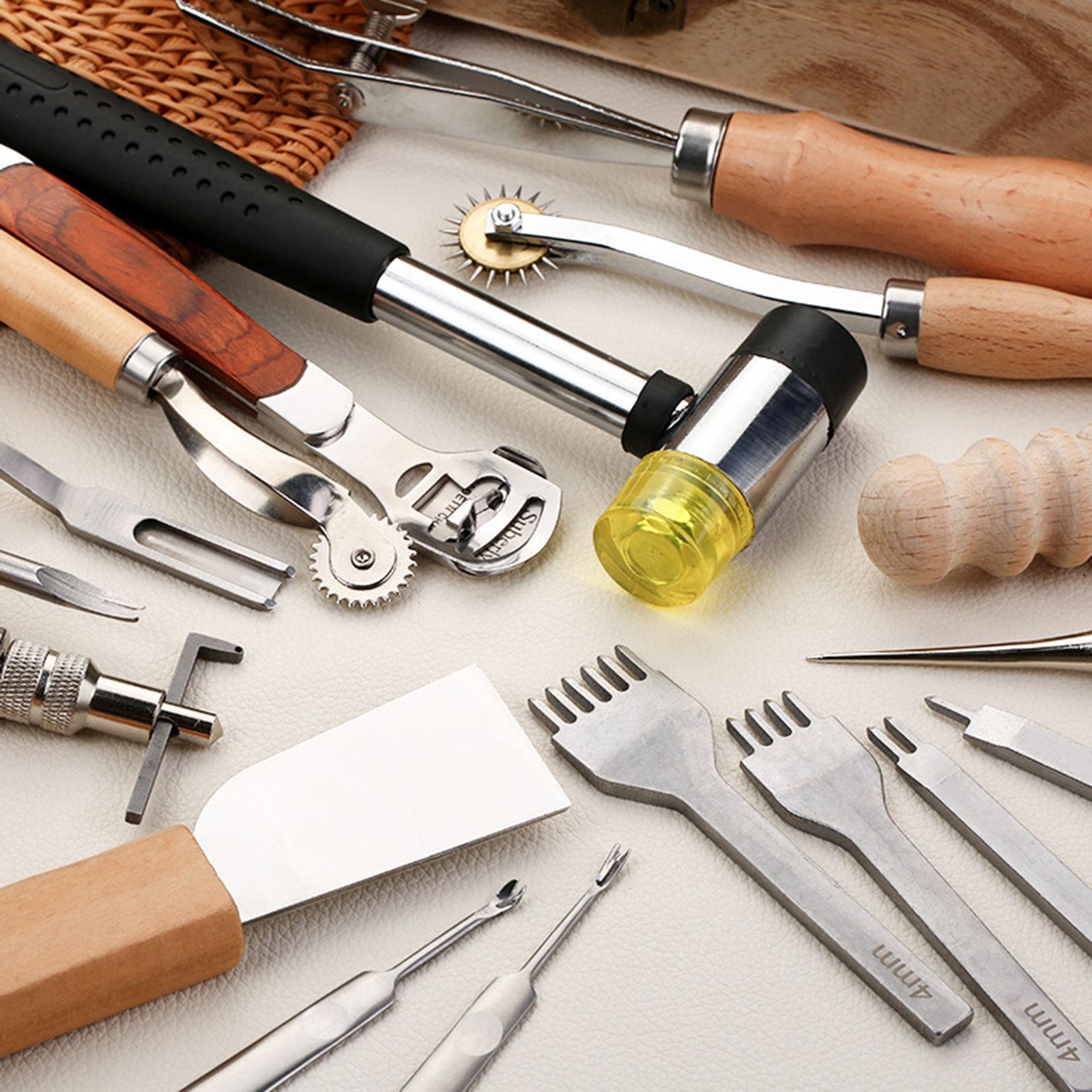 Kit de travail en cuir PU 29 p - Beginner Leatherwork Kit avis et prix
