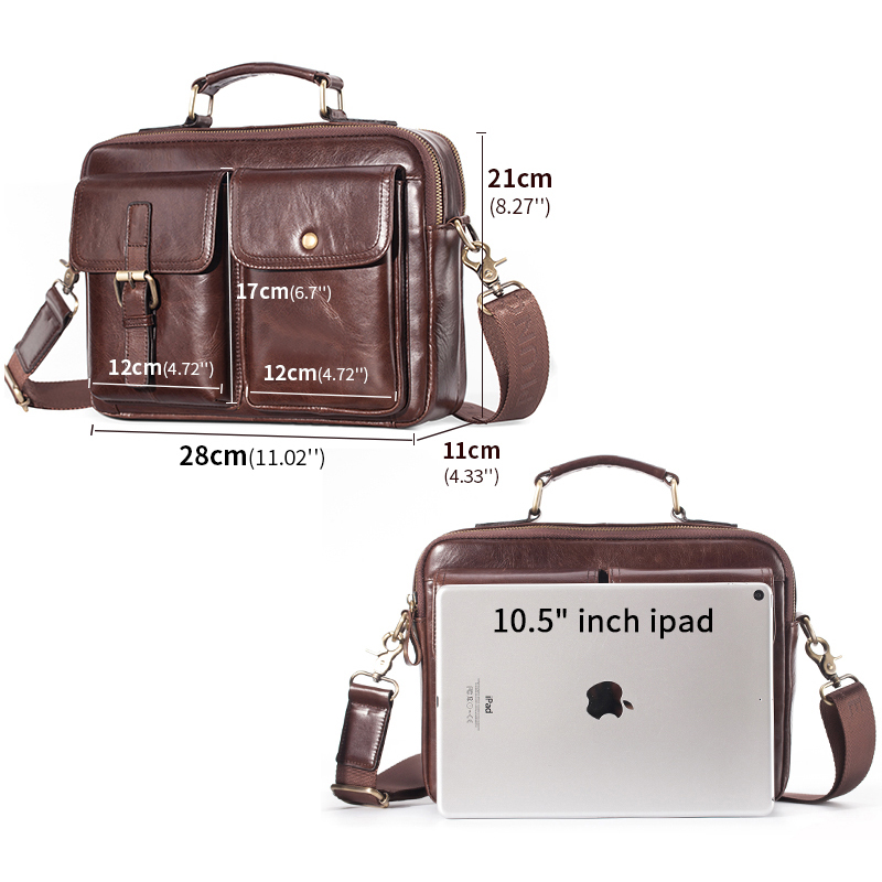 Tout nouveau sac de messager e - Leather Work Bag avis et prix