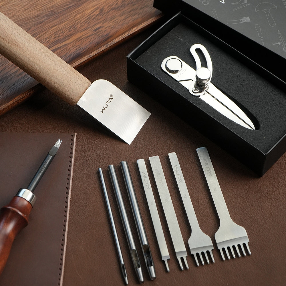 WUTA 74Pcs Kit Outils Cuir Art - Beginner Leatherwork Kit avis et prix