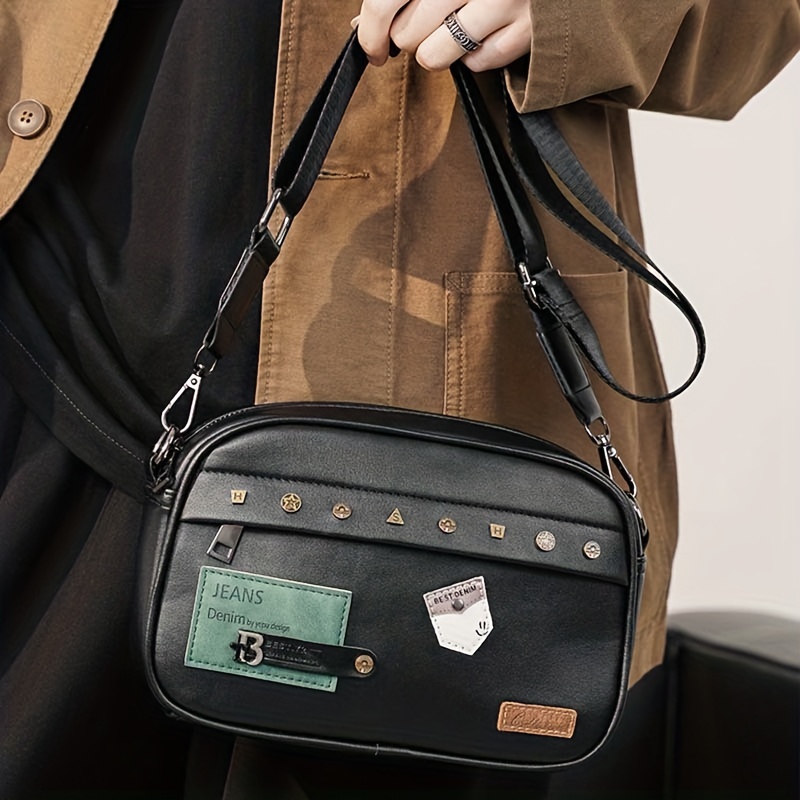 Sac à bandoulière tendance pou - Leather Work Bag avis et prix