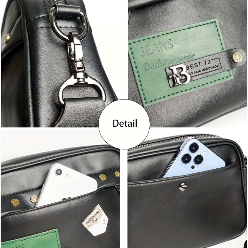 Sac à bandoulière tendance pou - Leather Work Bag avis et prix