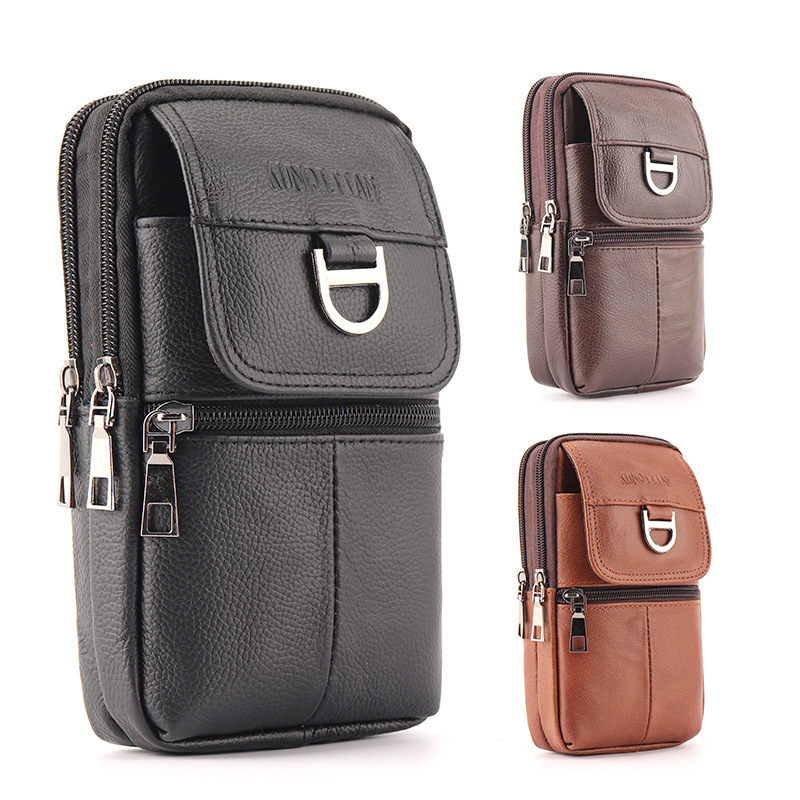 Sac banane en cuir pour homme  - Leather Work Bag avis et prix