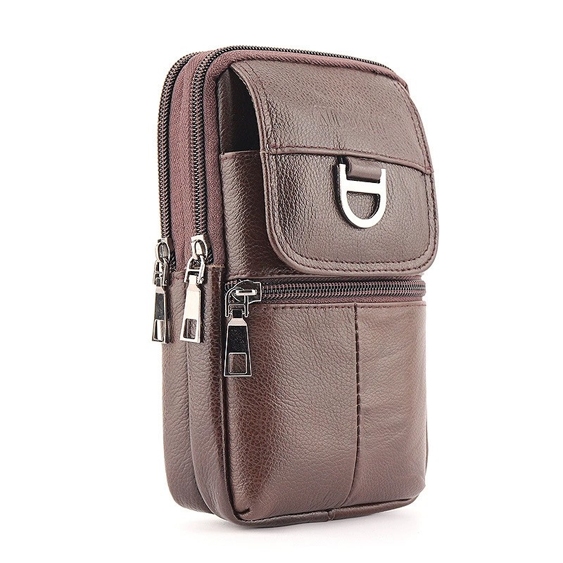 Sac banane en cuir pour homme  - Leather Work Bag avis et prix
